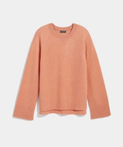Sweaters<Vineyard Vines Seaspun Cashmere Ribbed Crewneck Sweater Marshmallow