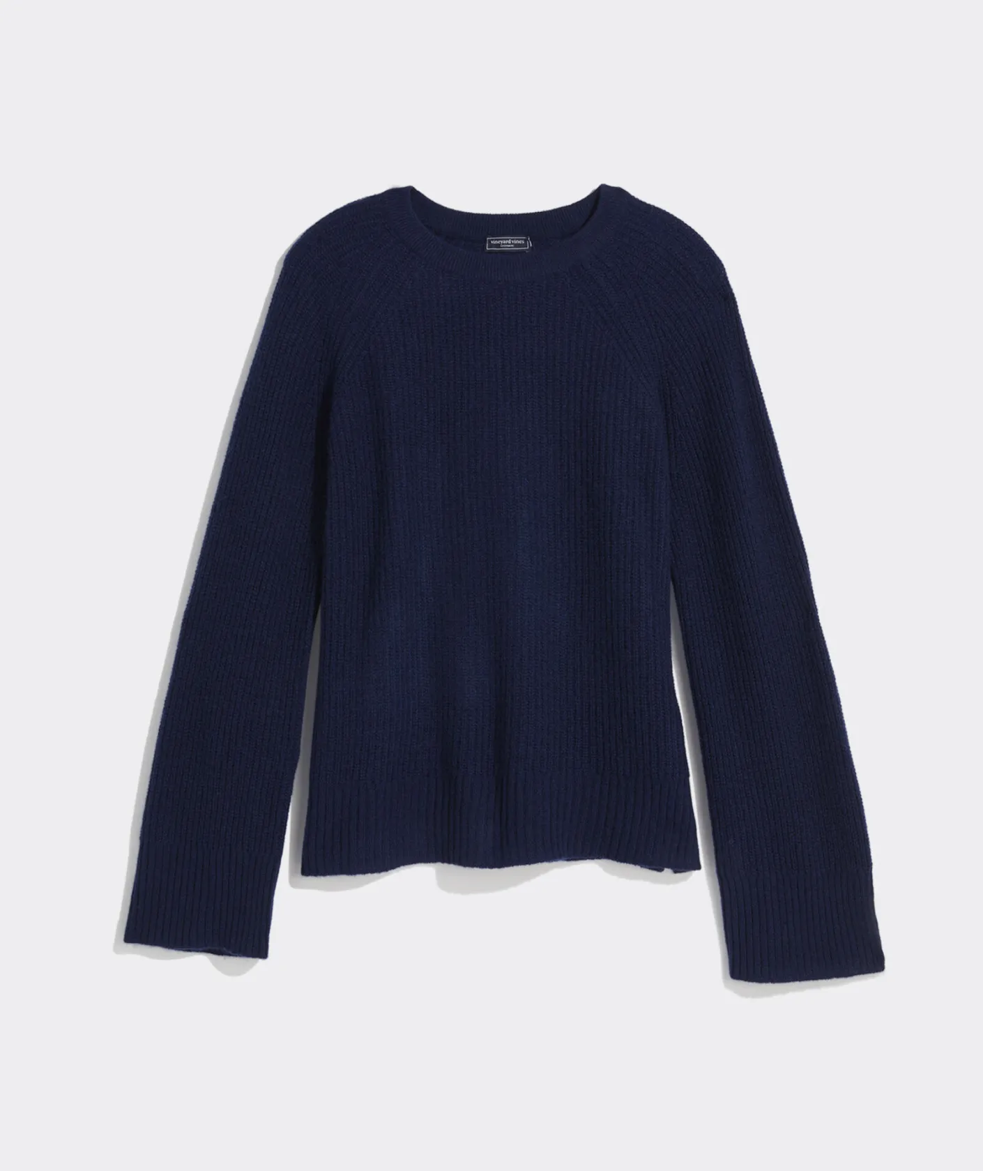 Sweaters<Vineyard Vines Seaspun Cashmere Ribbed Crewneck Sweater Tequila Sunrise