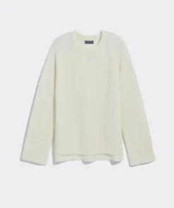 Sweaters<Vineyard Vines Seaspun Cashmere Ribbed Crewneck Sweater Aqua Ocean Heather