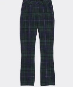 Pants & Denim<Vineyard Vines Sequin Check Trouser Sequin Gingham-Navy