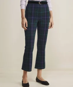 Pants & Denim<Vineyard Vines Sequin Check Trouser Sequin Gingham-Navy