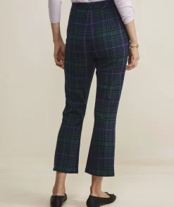 Pants & Denim<Vineyard Vines Sequin Check Trouser Sequin Gingham-Navy