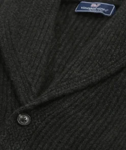 Sweaters<Vineyard Vines Shawl Collar Button-Front Cardigan Sweater Charcoal Heather