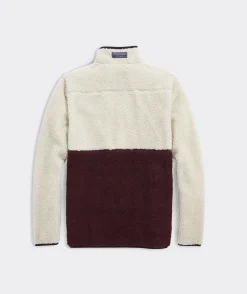 Sweatpants & Sweatshirts<Vineyard Vines Sherpa SuperShep™ Quarter-Zip Crimson