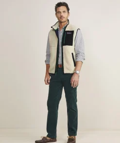 Jackets & Vests<Vineyard Vines Sherpa SuperShep™ Vest Stone