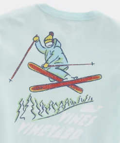 Tees<Vineyard Vines Ski Jump Long-Sleeve Pocket Tee Island Paradise