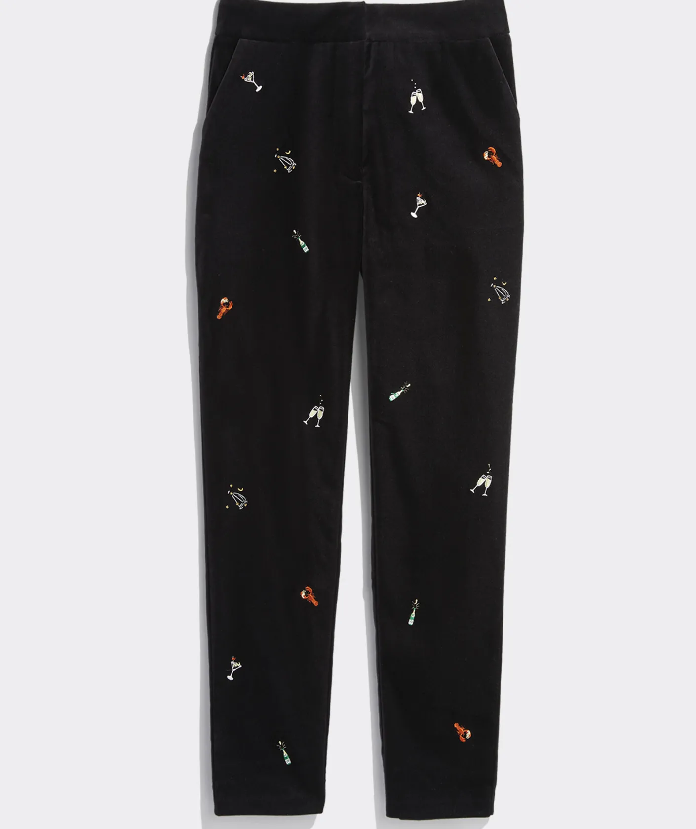 Pants & Denim<Vineyard Vines Skip Monday Solid Hint of Print Leggings Deep Bay