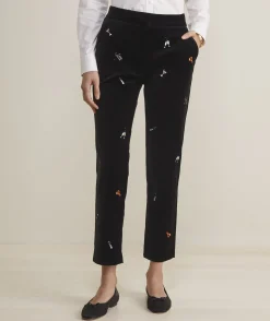 Pants & Denim<Vineyard Vines Skip Monday Solid Hint of Print Leggings Deep Bay
