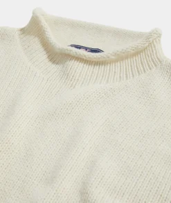 Sweaters<Vineyard Vines Solid Rollneck Sweater Marshmallow