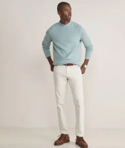 Sweaters<Vineyard Vines Solid Rollneck Sweater Porcelain Blue Hthr
