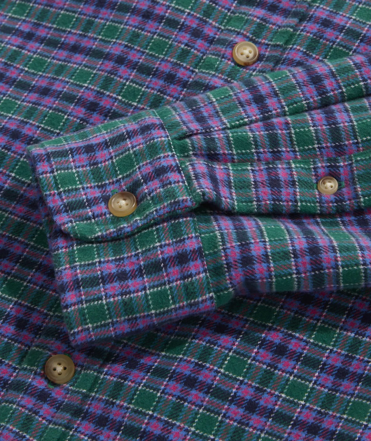 Button-Down Shirts<Vineyard Vines Stretch Flannel Check Shirt Chk Turf Green