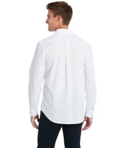 Button-Down Shirts<Vineyard Vines Stretch Poplin Solid Shirt White Cap