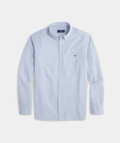 Button-Down Shirts<Vineyard Vines Stretch Seersucker Shirt Ocean Breeze