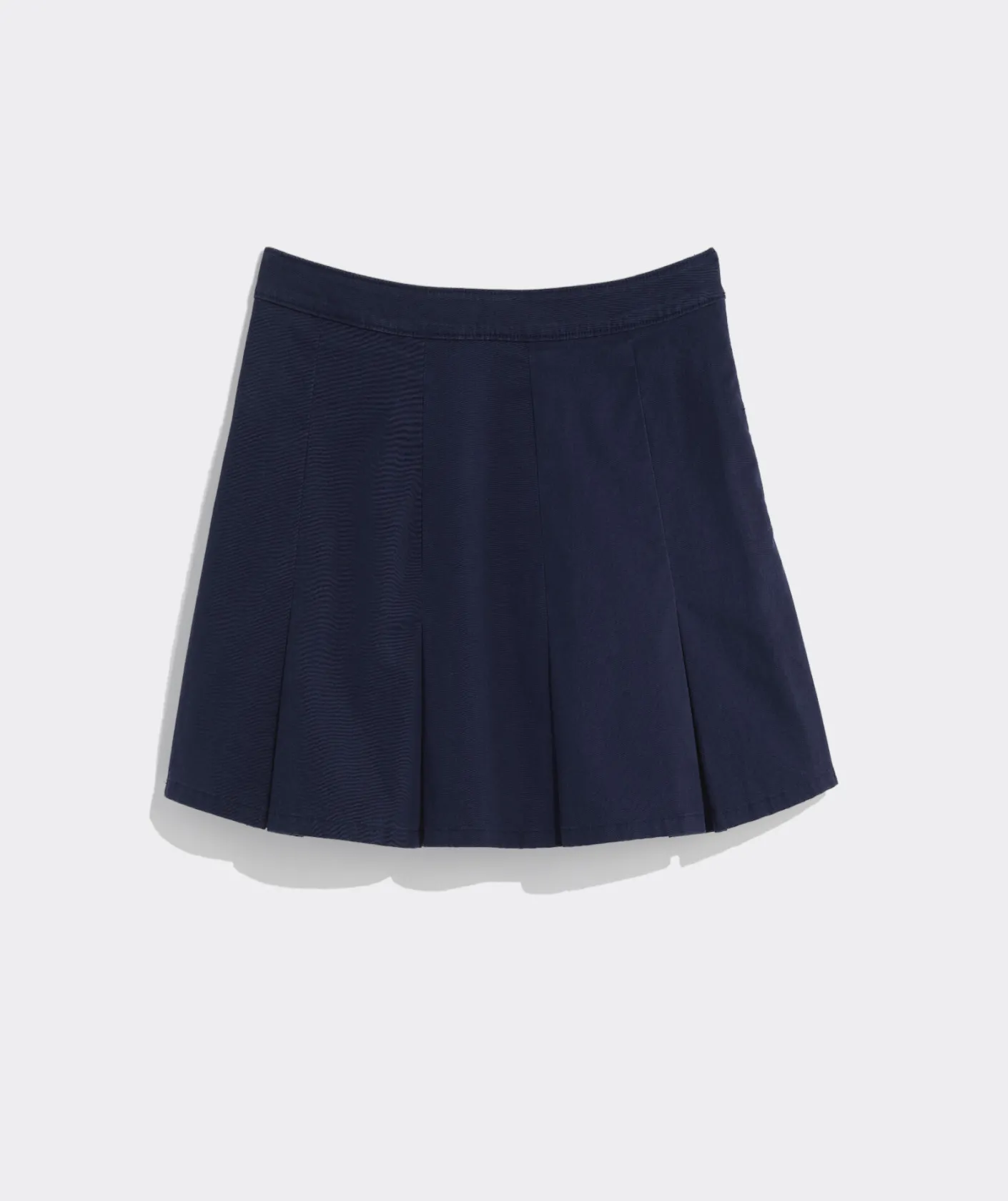 Dresses & Skirts<Vineyard Vines Stretch Twill Pleated Mini Skirt Nautical Navy