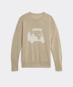 Sweaters<Vineyard Vines Striped Luxe Short-Sleeve Sweater Marshmallow