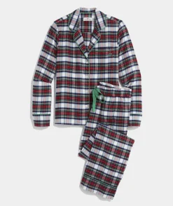 Pajamas<Vineyard Vines Super-Soft Modal Pajama Dress Tiny Tree-Red Velvet