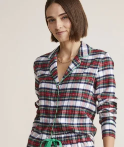 Pajamas<Vineyard Vines Super-Soft Modal Pajama Dress Tiny Tree-Red Velvet