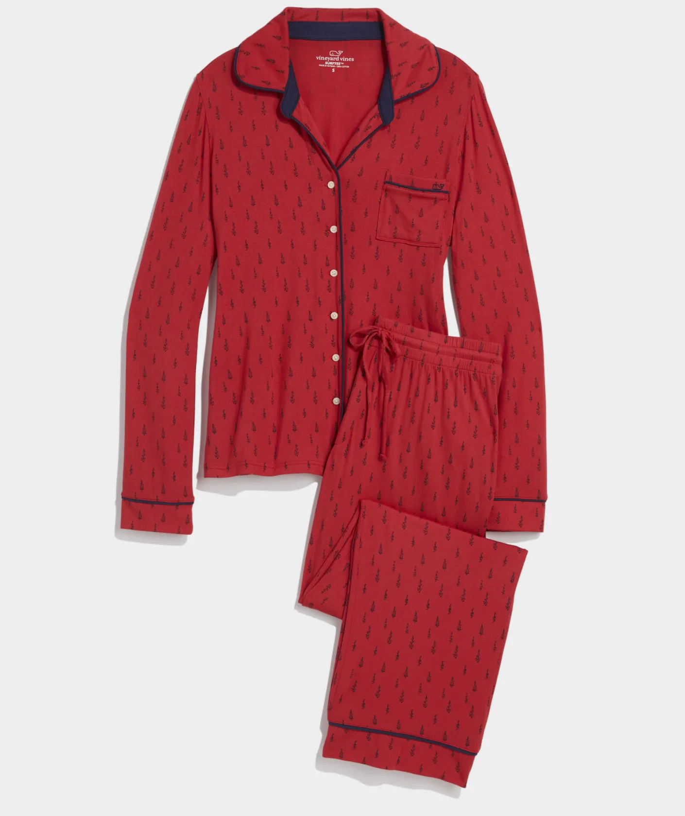 Pajamas|Pants & Denim<Vineyard Vines Super-Soft Printed Knit Pajama Set