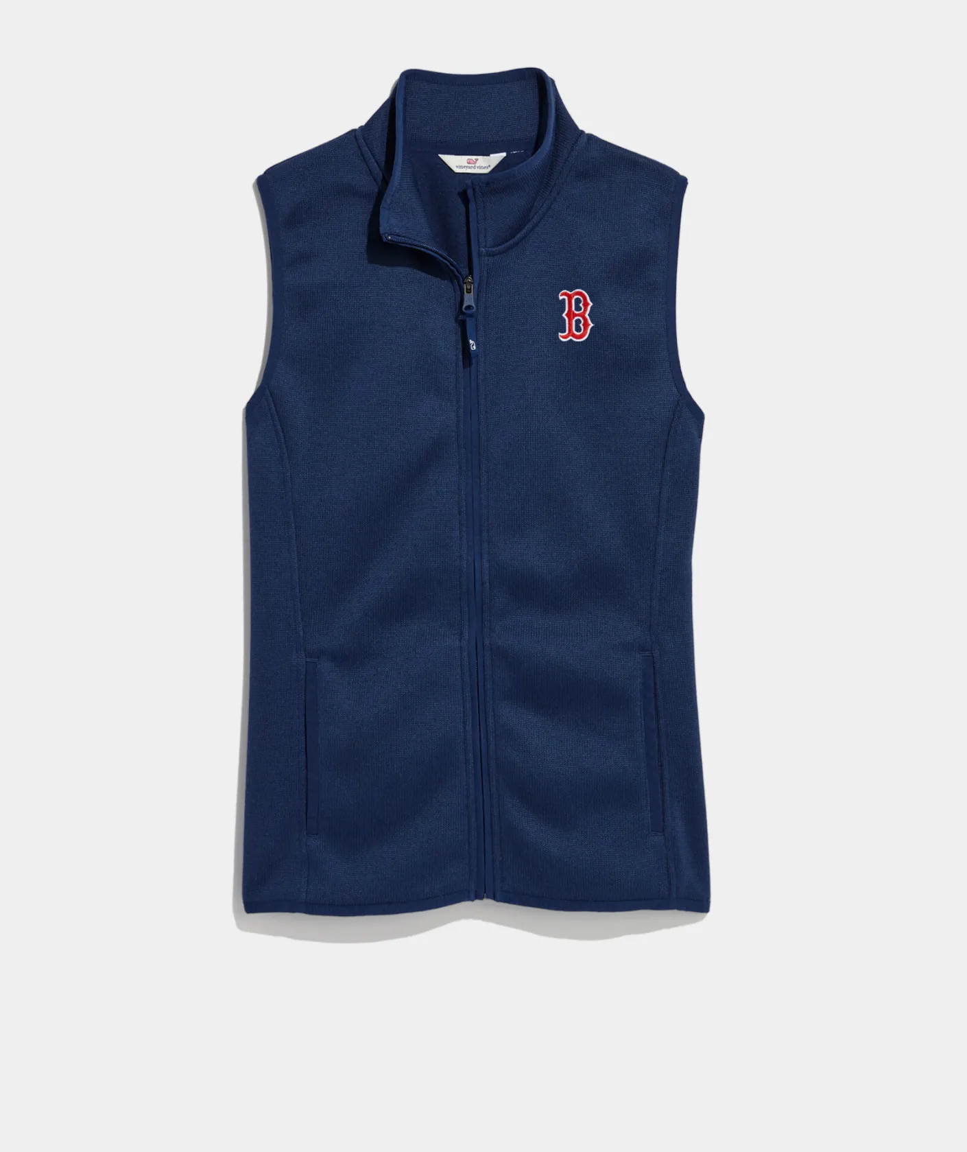 Tennesee Titans<Vineyard Vines Tennessee Titans Mountain Sweater Fleece Vest Grey Heather