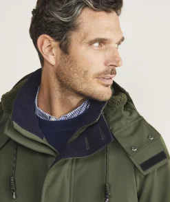 Jackets & Vests<Vineyard Vines Three-In-One Parka Forest Olive