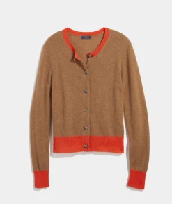 Sweaters<Vineyard Vines Tissue Cashmere Short-Sleeve Tee Rhododendron