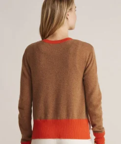 Sweaters<Vineyard Vines Tissue Cashmere Short-Sleeve Tee Rhododendron