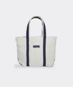 Bags & Totes<Vineyard Vines Toile Print Puffer Tote Green Meadow