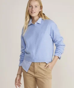 Sweaters<Vineyard Vines Ultra-Plush Crewneck Sweater Marshmallow