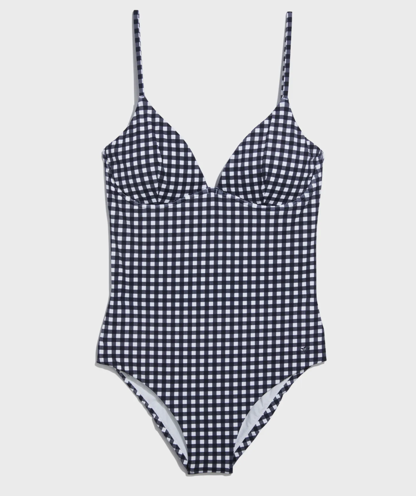 Swim & Cover-Ups<Vineyard Vines Underwire One-Piece Nautical Navy