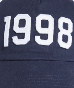 Hats<Vineyard Vines Varsity Felt 1998 5-Panel Hat Nautical Navy