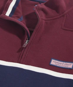Sweatpants & Sweatshirts<Vineyard Vines Varsity Stripe Shep Shirt™ Crimson