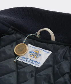 Jackets & Vests<Vineyard Vines Golden Bear Varsity Jacket Vineyard Navy