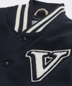 Jackets & Vests<Vineyard Vines Golden Bear Varsity Jacket Vineyard Navy