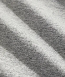 Tees<Vineyard Vines Vintage Whale Long-Sleeve Hoodie Tee Grey Heather
