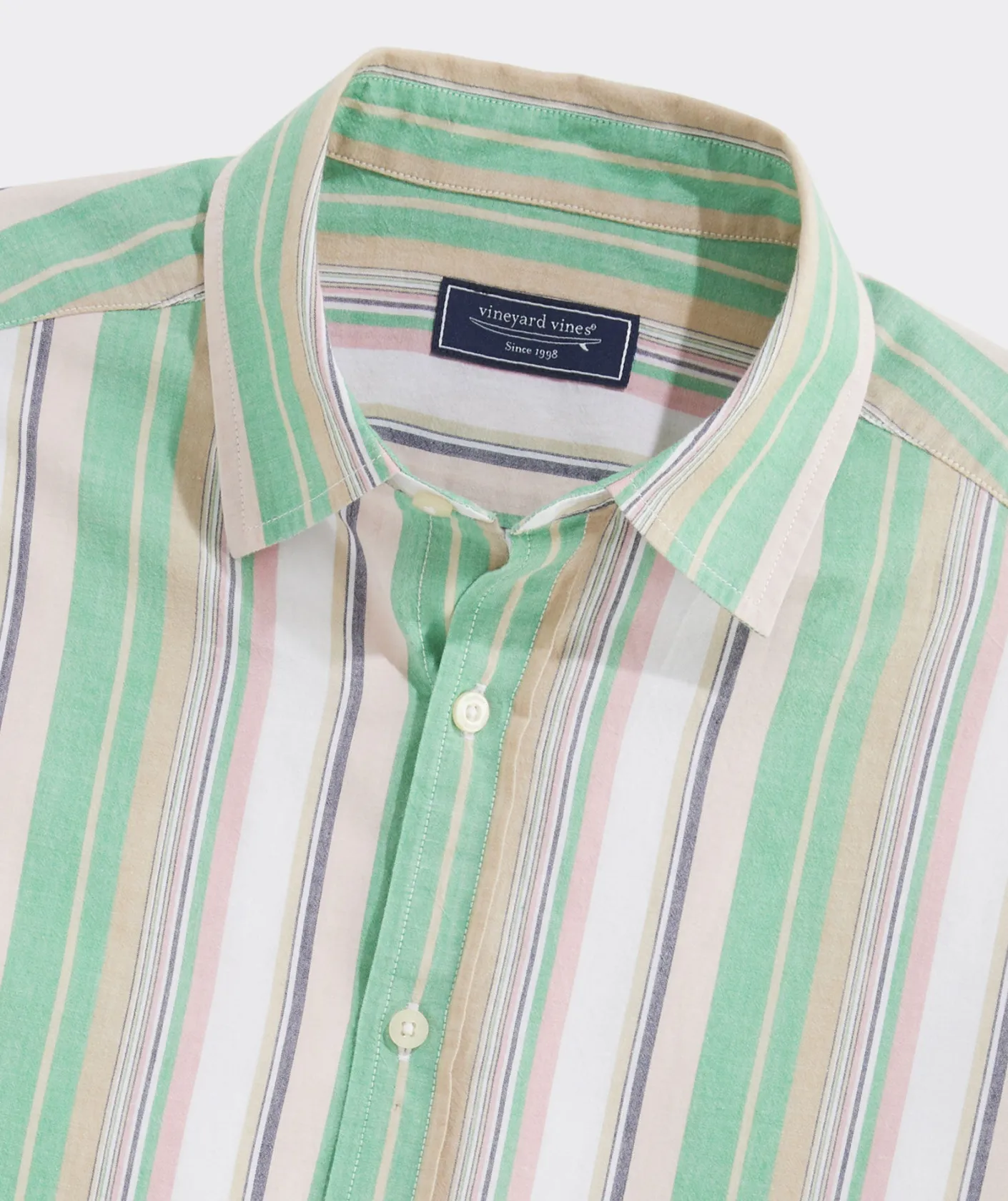 Mens|Tees<Vineyard Vines Vintage Whale Short-Sleeve Pocket Tee White Cap