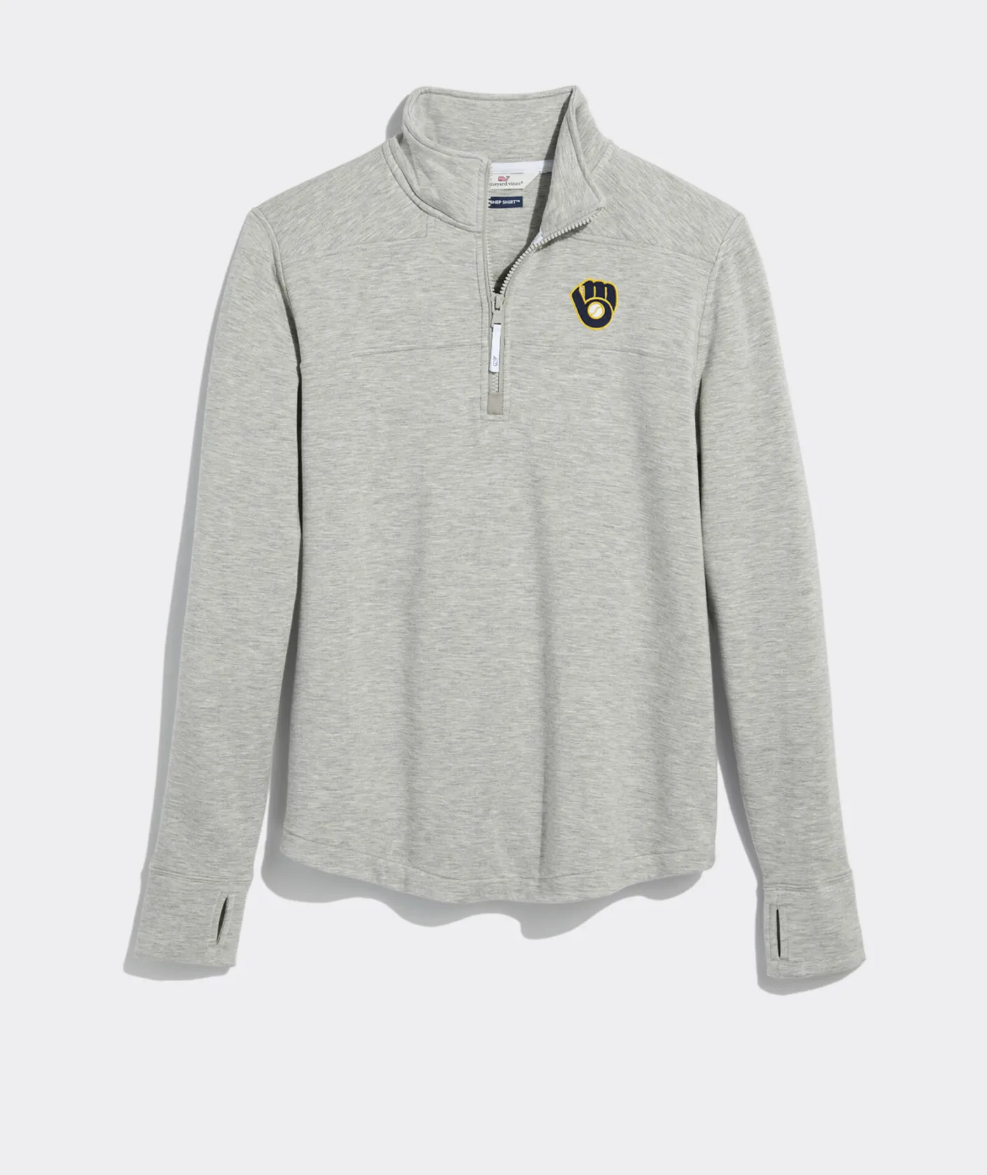 Arizona Diamondbacks<Vineyard Vines Women's Arizona Diamondbacks Sankaty Shep Shirt™ Heather Gray