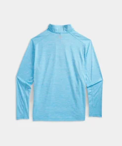 Carolina Panthers<Vineyard Vines Women's Carolina Panthers Mountain Sweater Fleece Vest Deep Bay