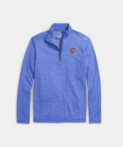 Kansas City Chiefs<Vineyard Vines Women's Kansas City Chiefs Crewneck Grey Heather