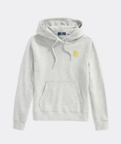 Los Angeles Dodgers<Vineyard Vines Women's Los Angeles Dodgers Mountain Sweater Fleece Vest Marshmallow
