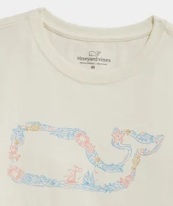 Miami Dolphins<Vineyard Vines Women's Miami Dolphins Dreamcloth Shep Shirt&trade; Light Heather Gray