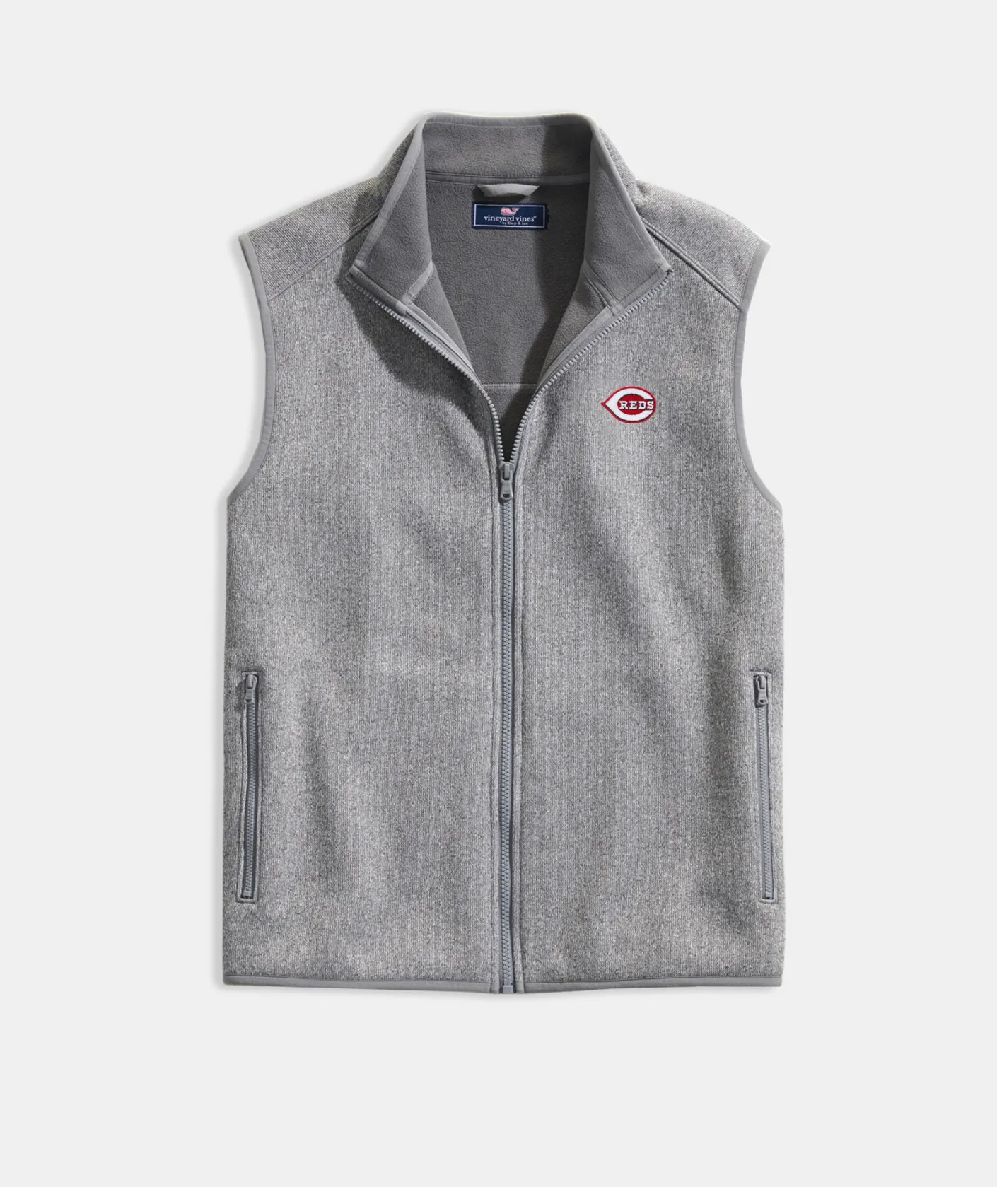 Minnesota Twins<Vineyard Vines Women's Minnesota Twins Dreamcloth® Shep Shirt™ Light Gray Heather