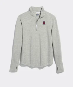Tampa Bay Buccaneers<Vineyard Vines Women's Tampa Bay Buccaneers Cashmere Crewneck Light Heather Gray