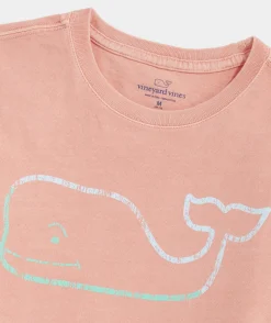 Tennesee Titans<Vineyard Vines Women's Tennessee Titans Dreamcloth Shep Shirt&trade; Light Heather Gray