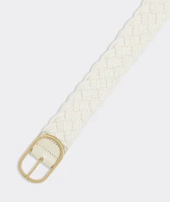 Belts<Vineyard Vines Women's Braided Rope Belt Marshmallow