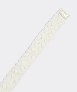 Belts<Vineyard Vines Women's Braided Rope Belt Marshmallow