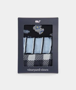 Shoes & Socks<Vineyard Vines Women's Icon 3-Pack Dress Socks Multi