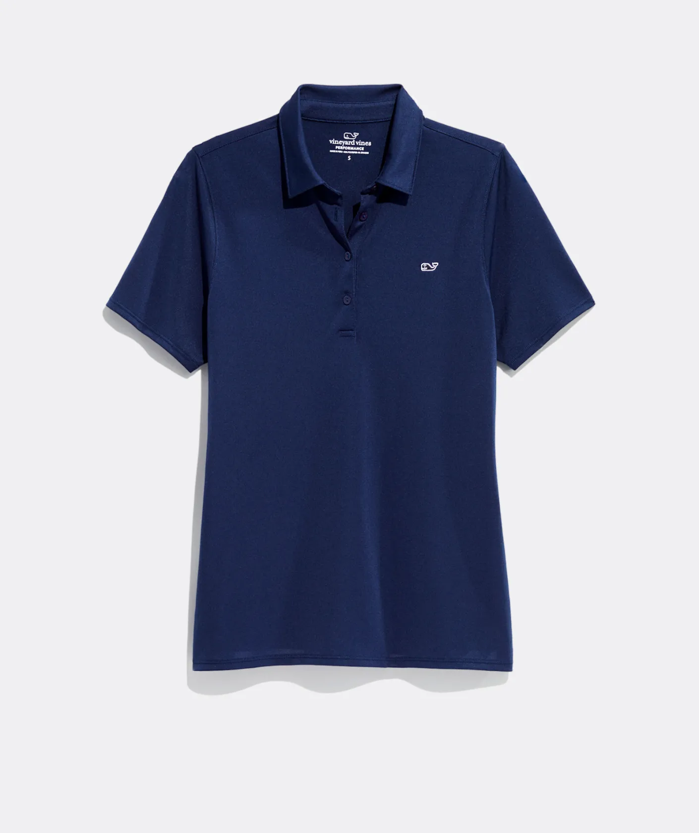 Polos<Vineyard Vines Women's Solid Pique Polo White Cap